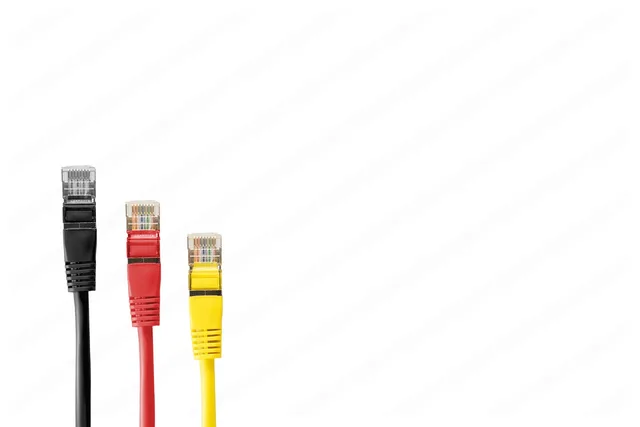 network cable, cable, plug, patch, patch cord, rj, rj45, rj-45, network, management, dsl, data processing, connection, macro, lan, network plug, yellow, lan cable, twisted pair. Business internet: 4 differences from home service and 7 questions to ask
